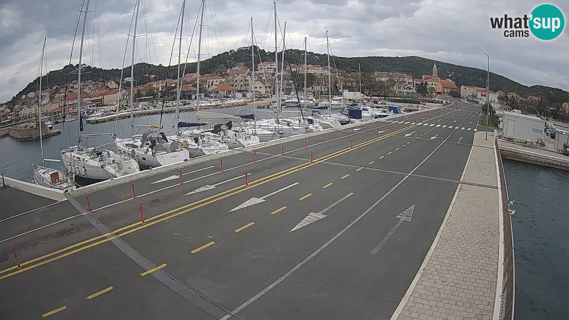 Dalmatia Tkon Ferry – webcams Croatia