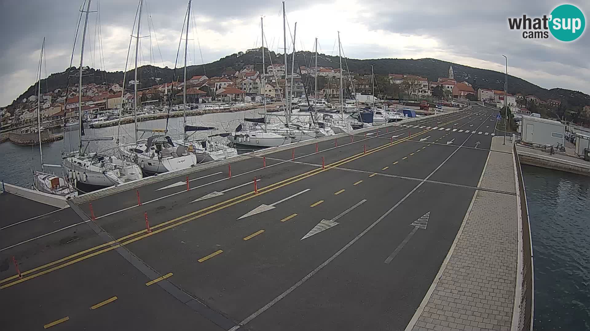 Dalmatia Tkon Ferry – webcams Croatia