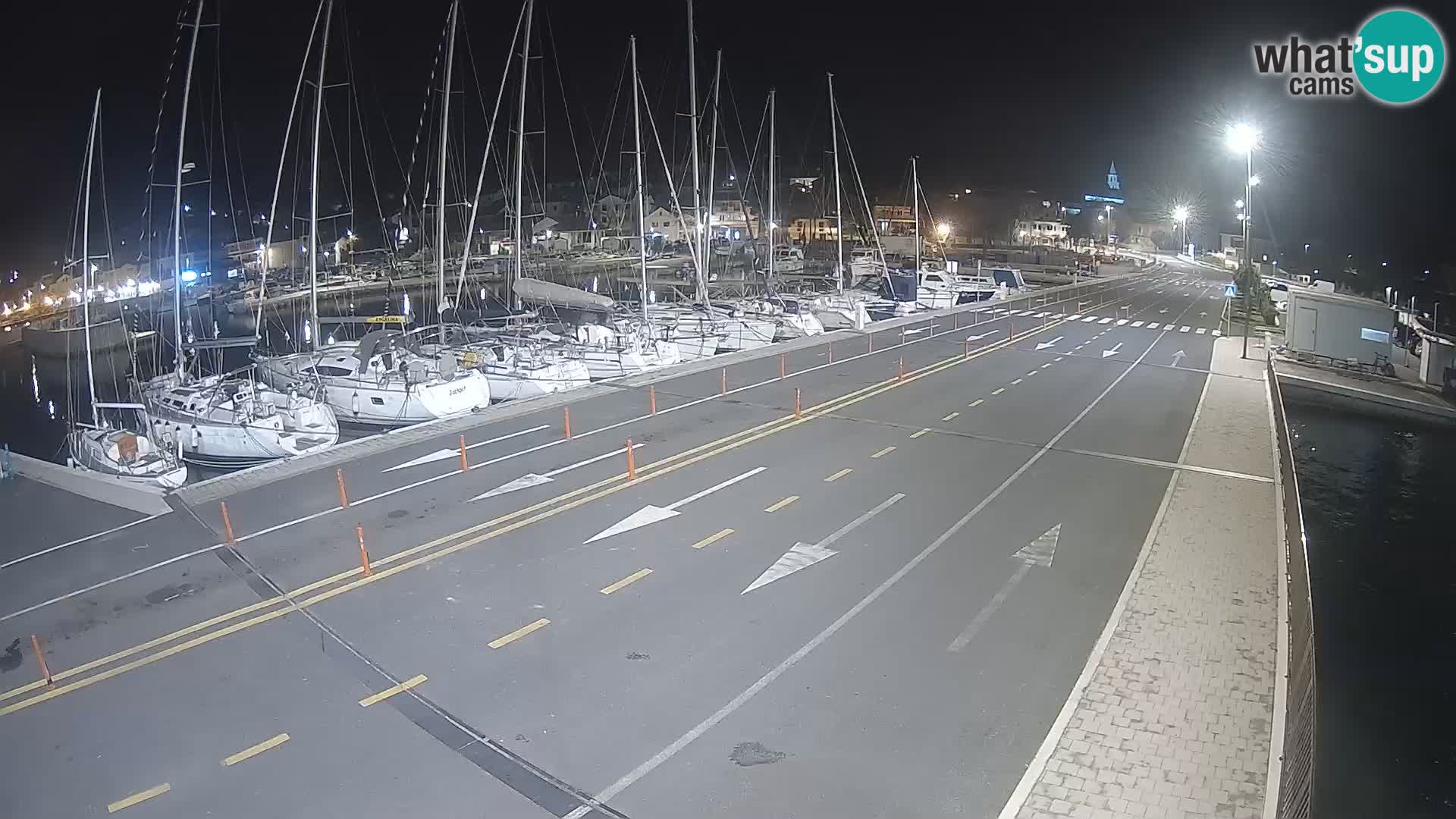 Dalmacia Tkon Transportar- webcams Croacia