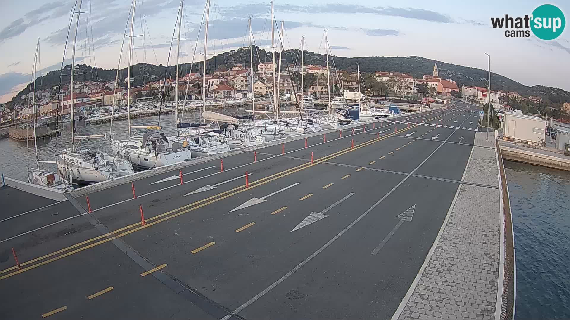 Dalmatia Tkon Ferry – webcams Croatia