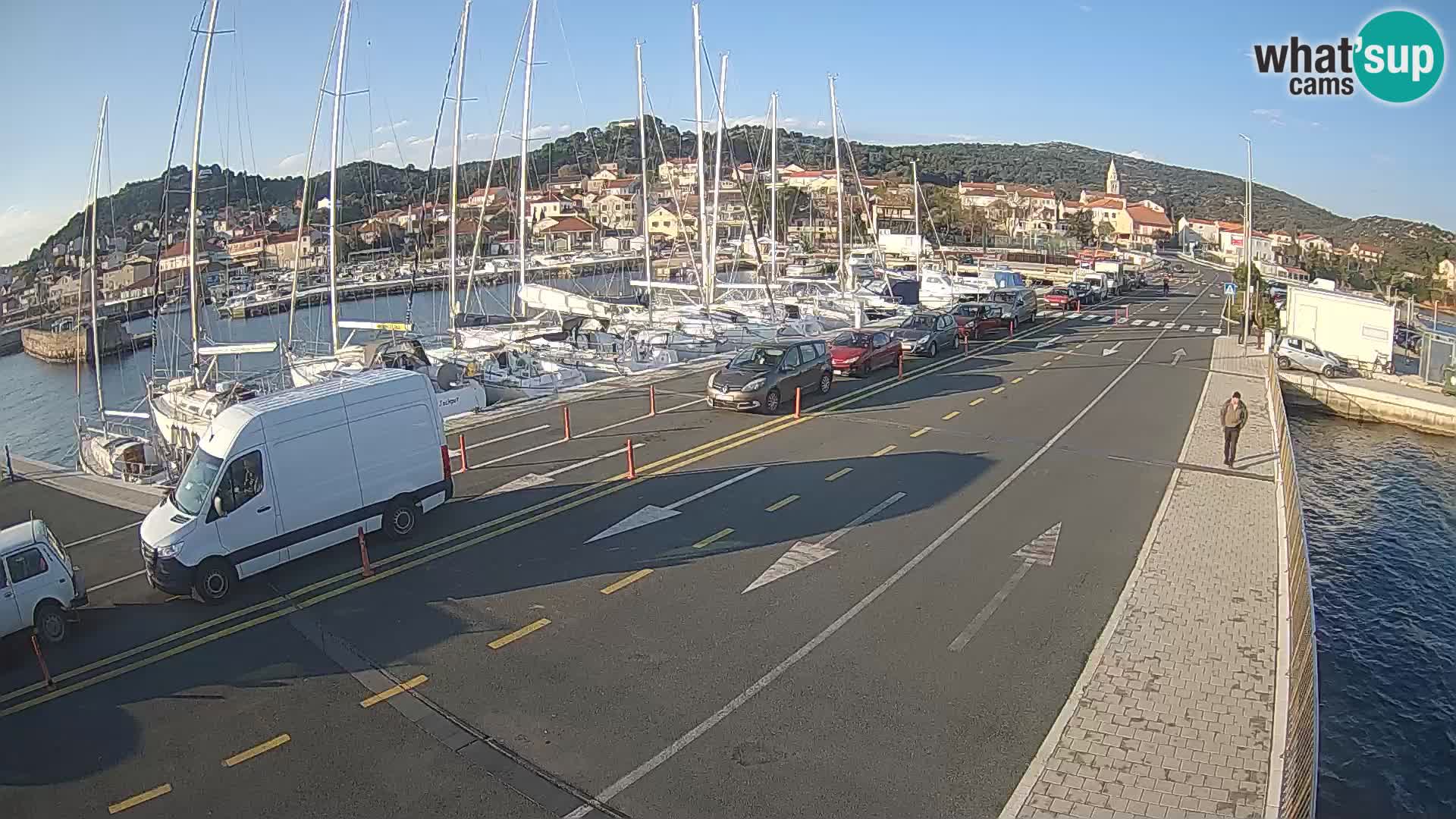 Dalmatia Tkon Ferry – webcams Croatia