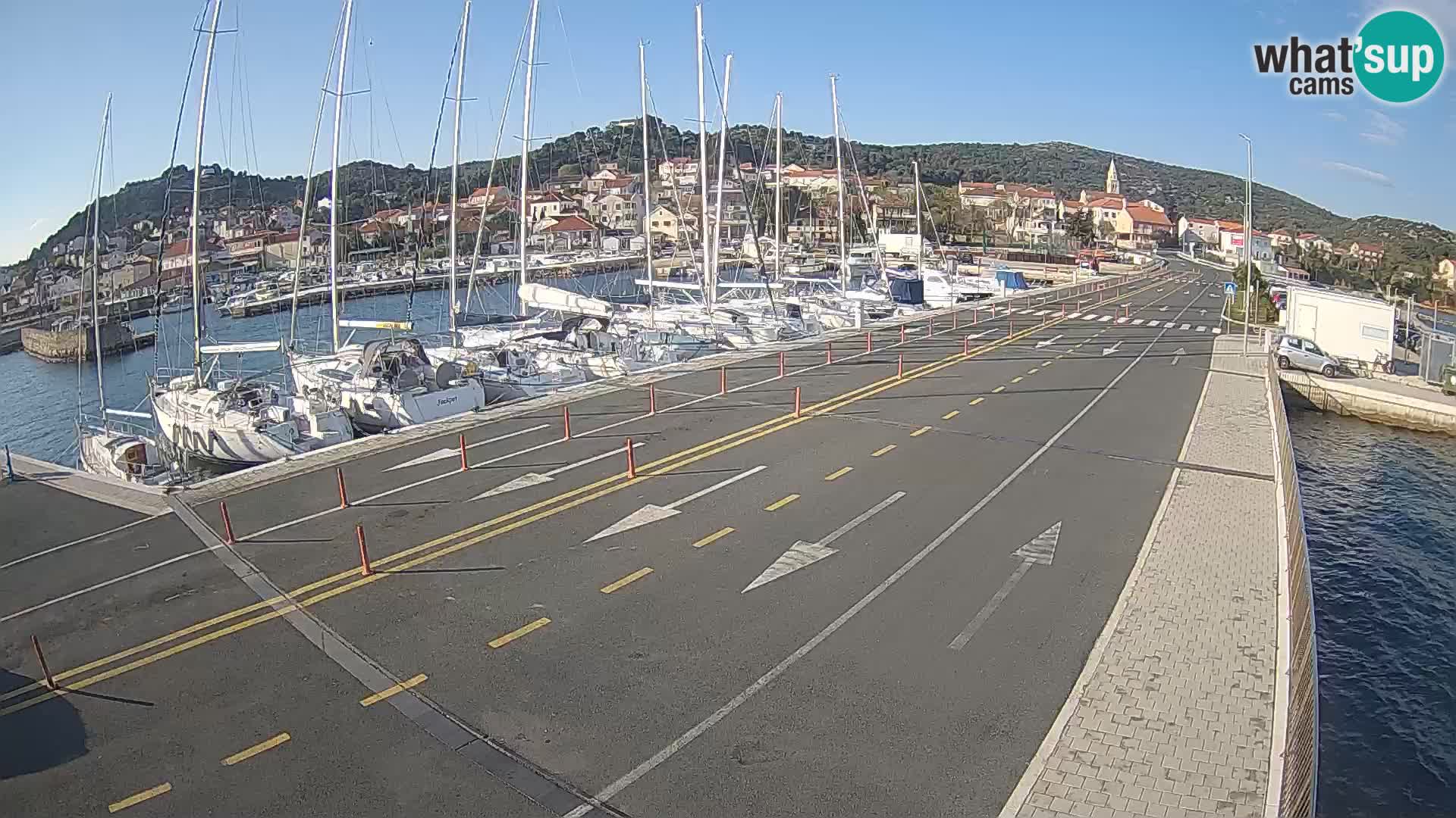 Dalmatia Tkon Ferry – webcams Croatia