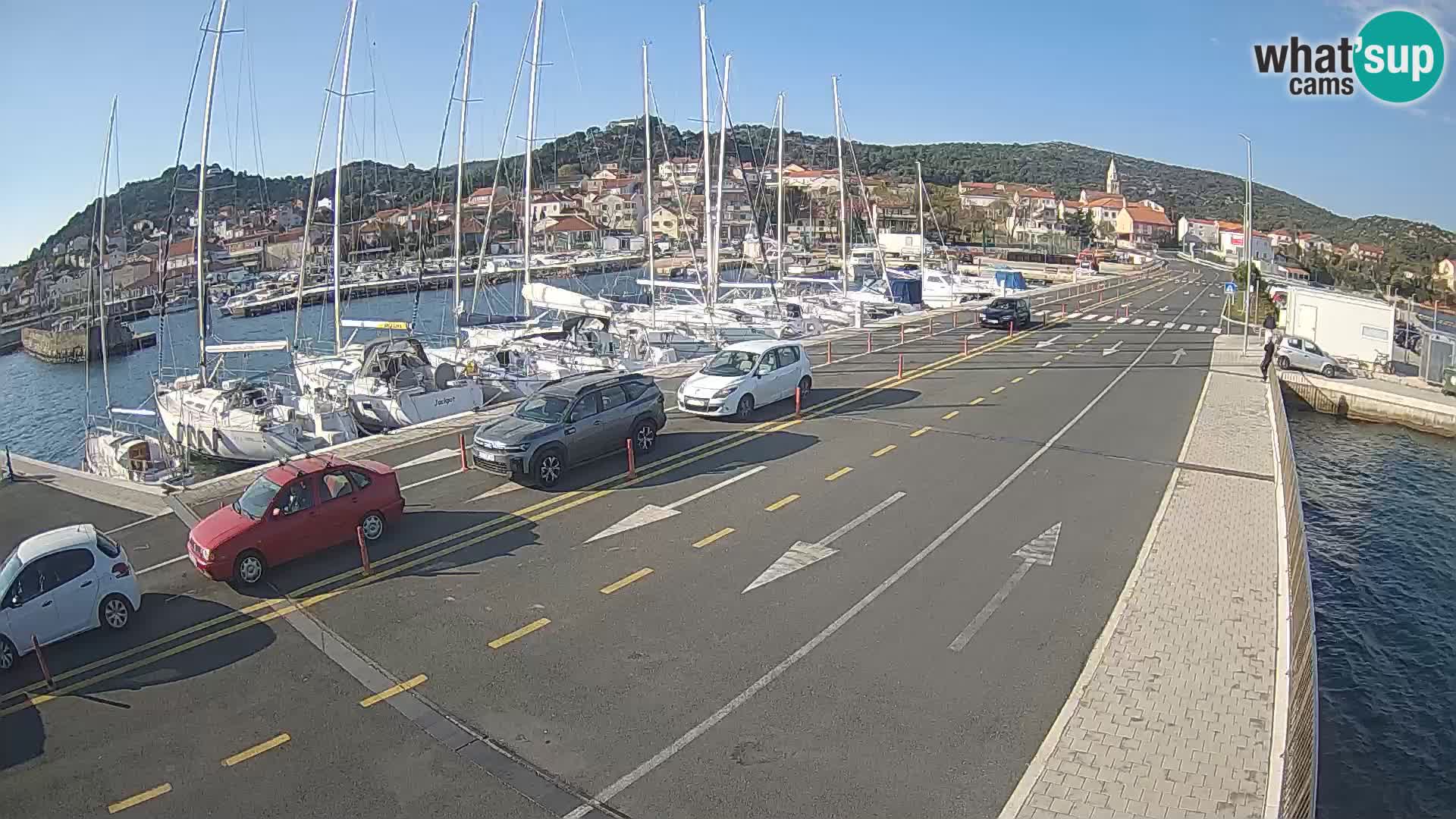 Dalmatien Tkon Fähre – Webcams Kroatien