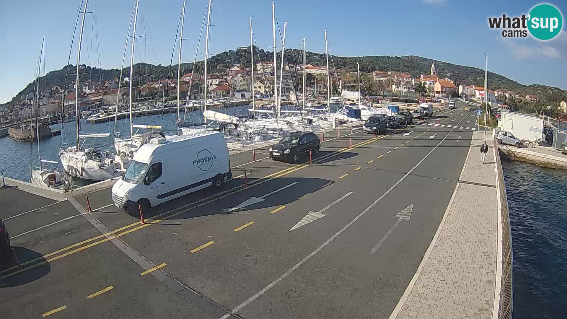 Dalmacia Tkon Transportar- webcams Croacia
