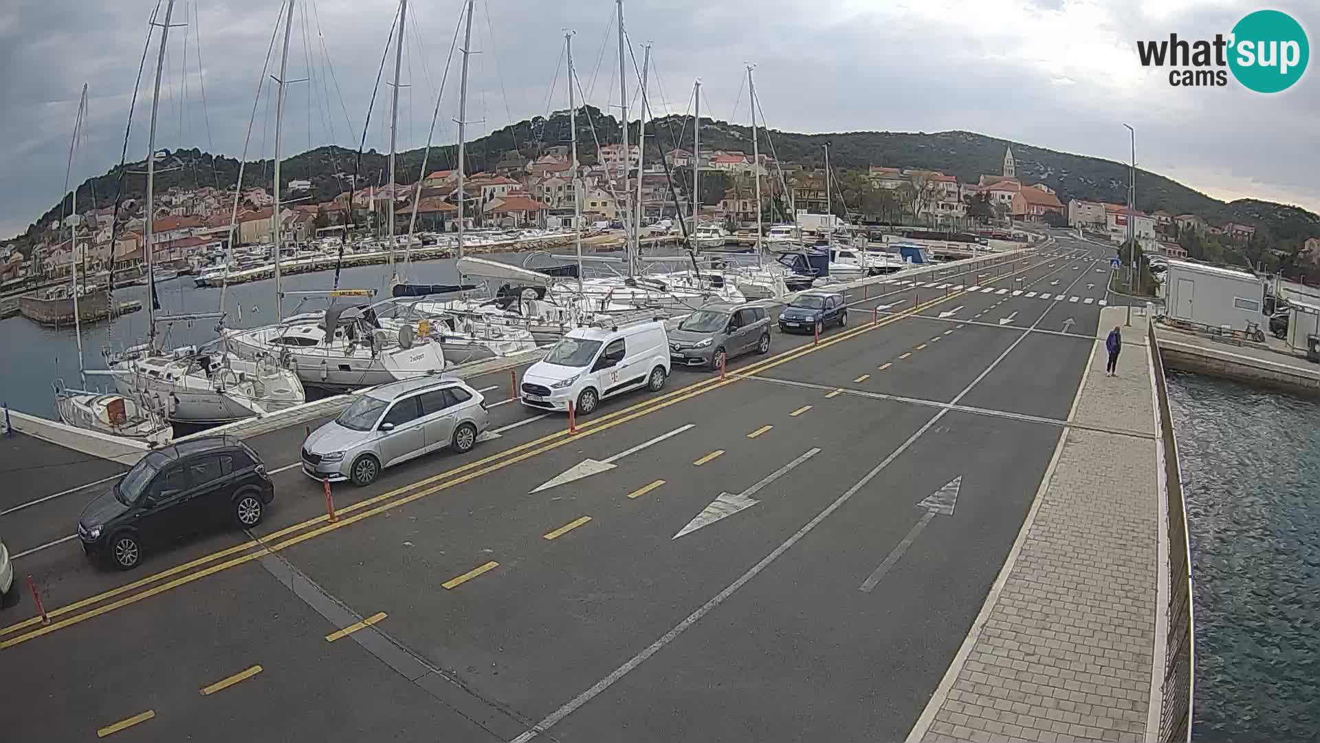 Dalmatia Tkon Ferry – webcams Croatia