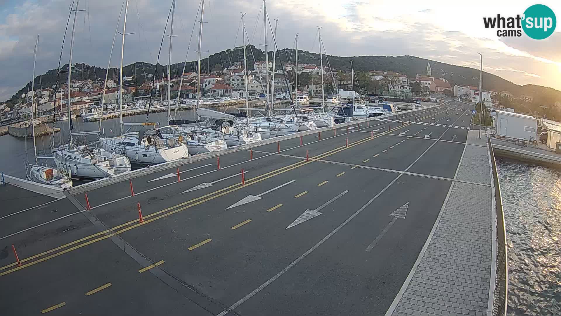 Dalmazia traghetto Tkon – webcam Croazia