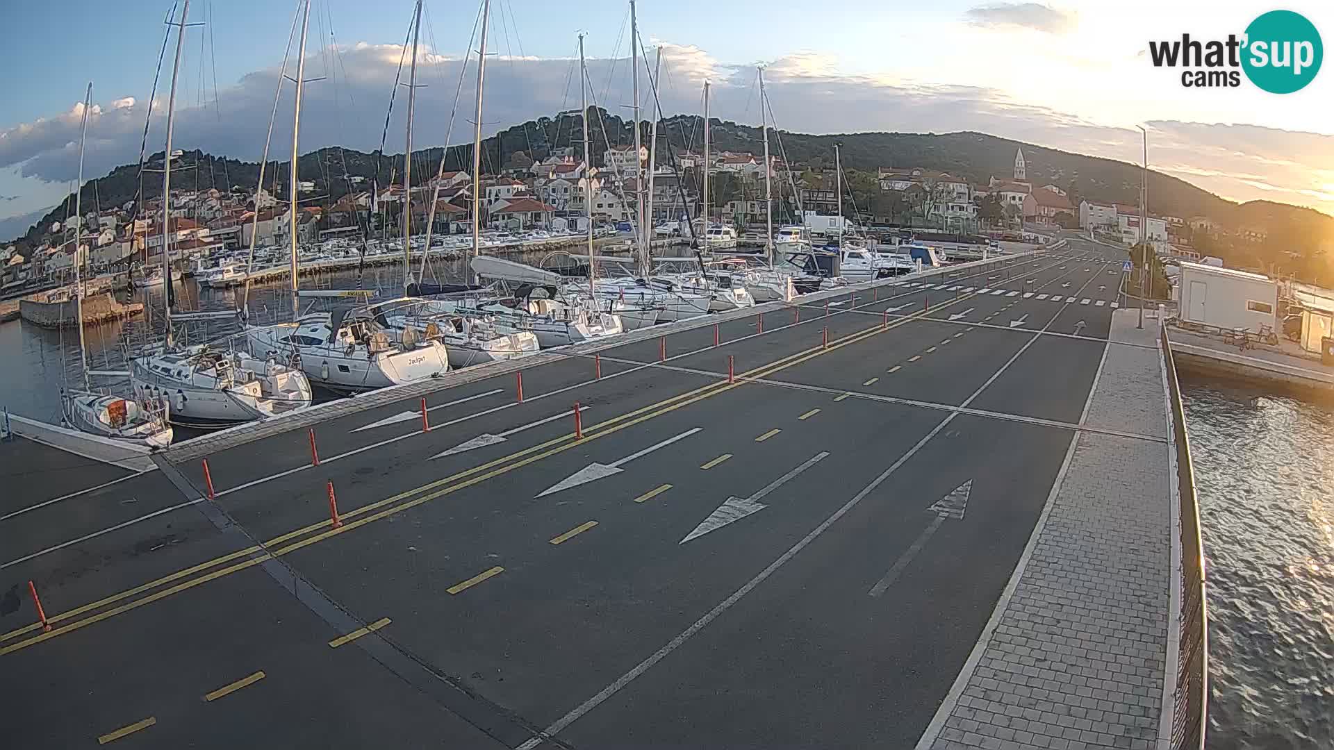 Dalmacija Trajekt Tkon – spletne kamere Hrvaška