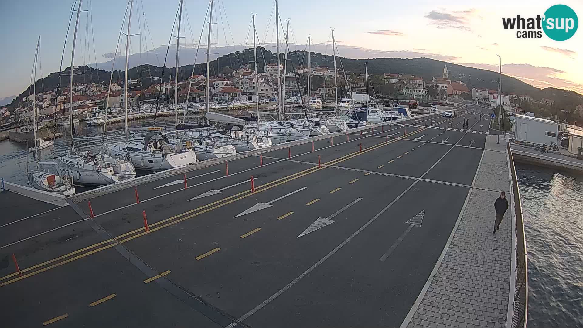 Dalmatia Tkon Ferry – webcams Croatia