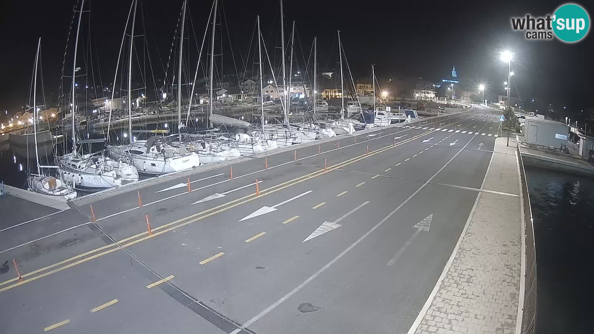 Dalmatia Tkon Ferry – webcams Croatia