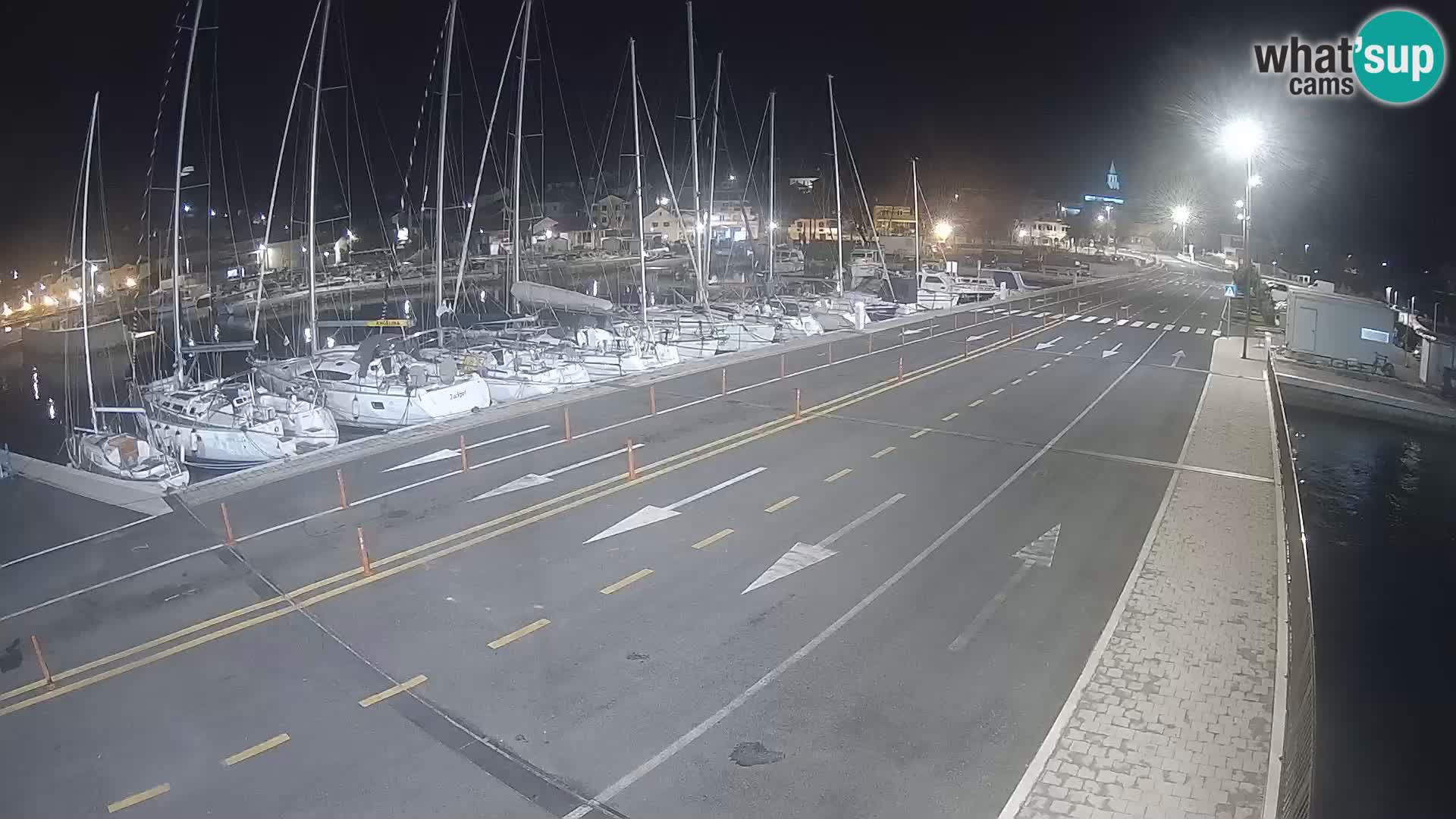 Dalmacija Trajekt Tkon – spletne kamere Hrvaška