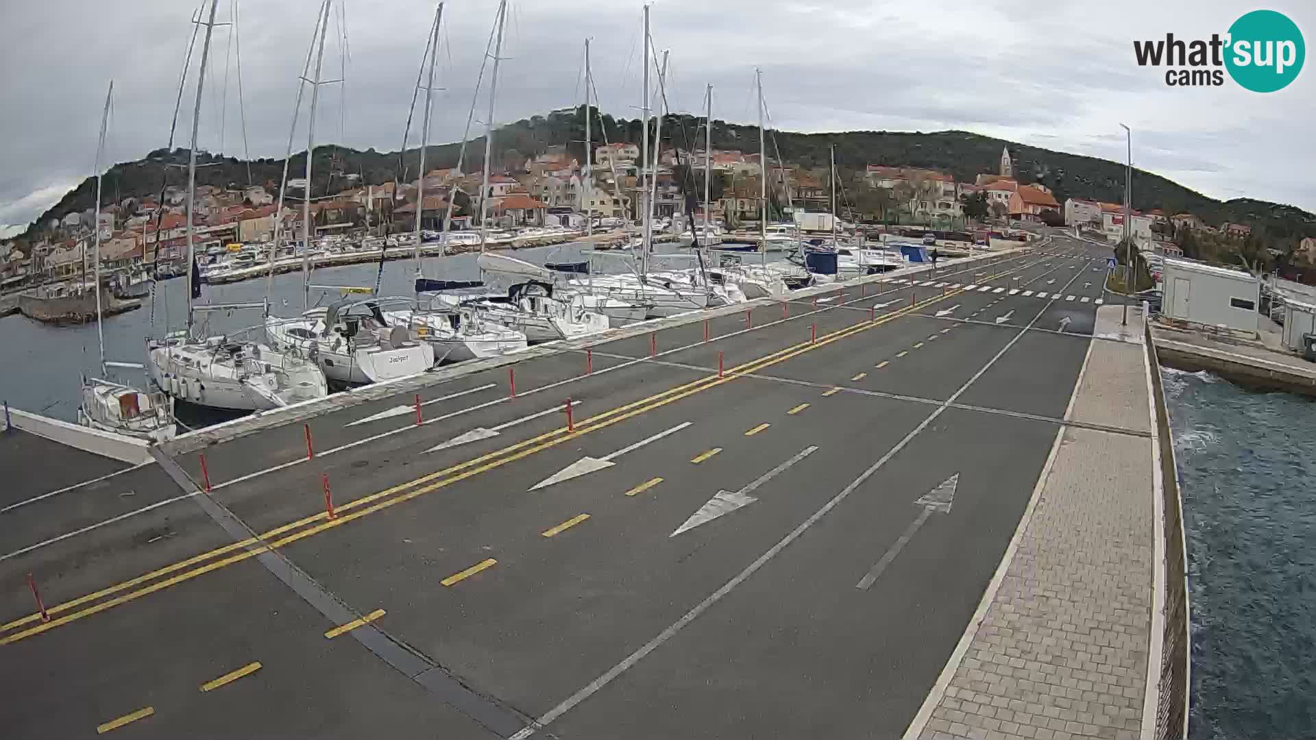 Dalmacija Trajekt Tkon – spletne kamere Hrvaška