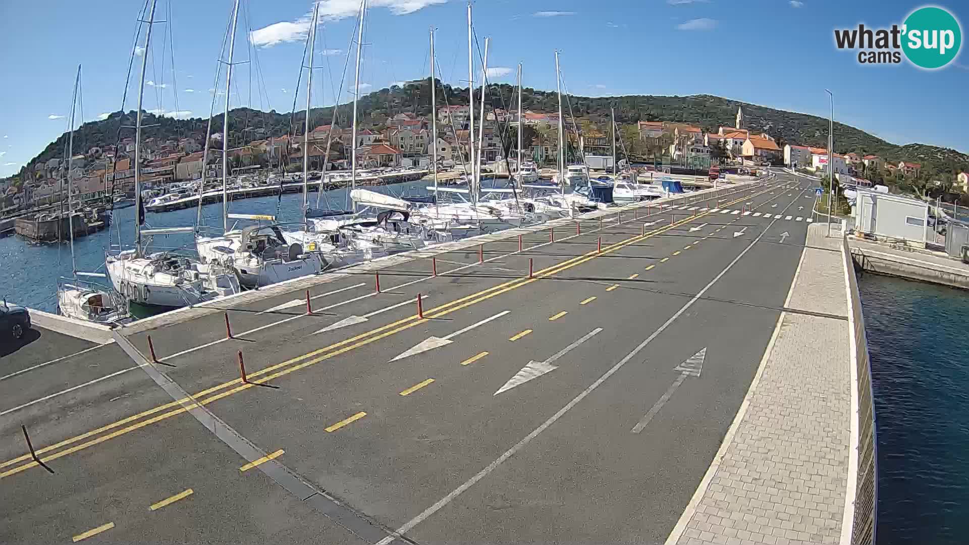 Dalmatia Tkon Ferry – webcams Croatia