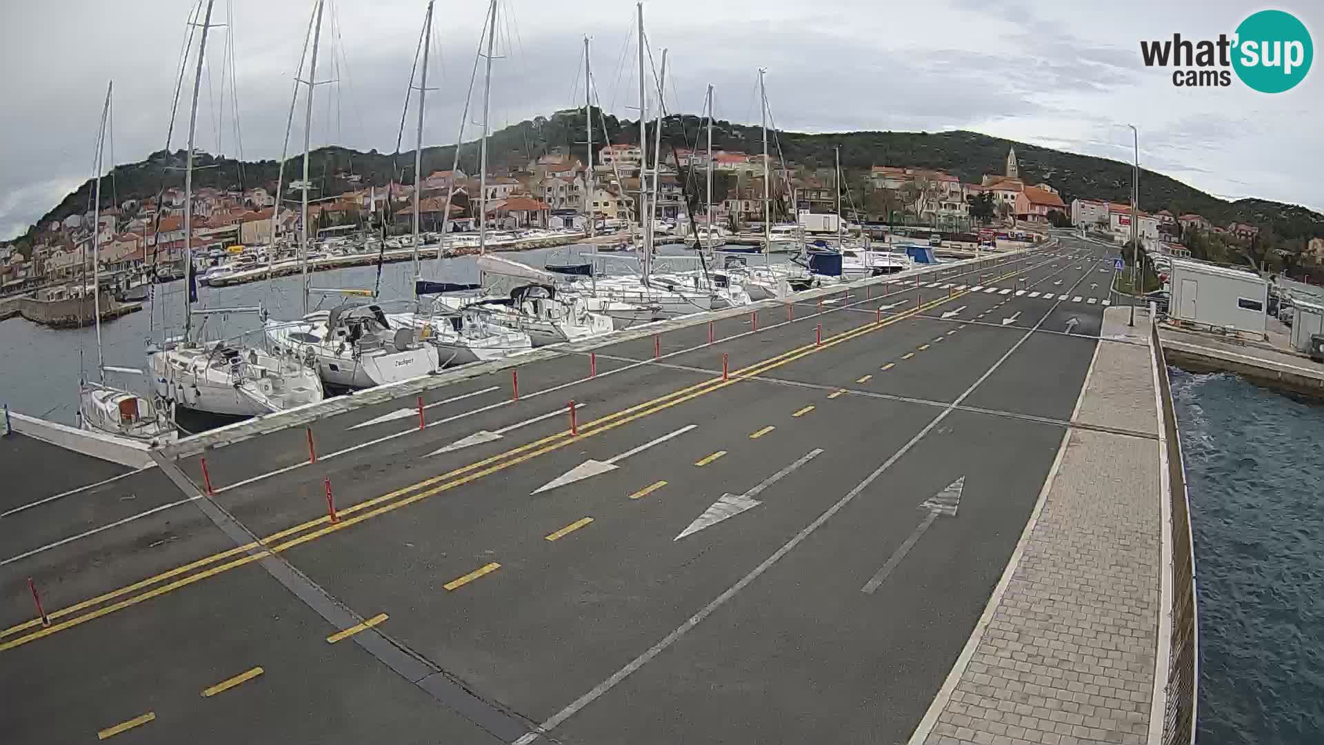 Dalmacija Trajekt Tkon – spletne kamere Hrvaška