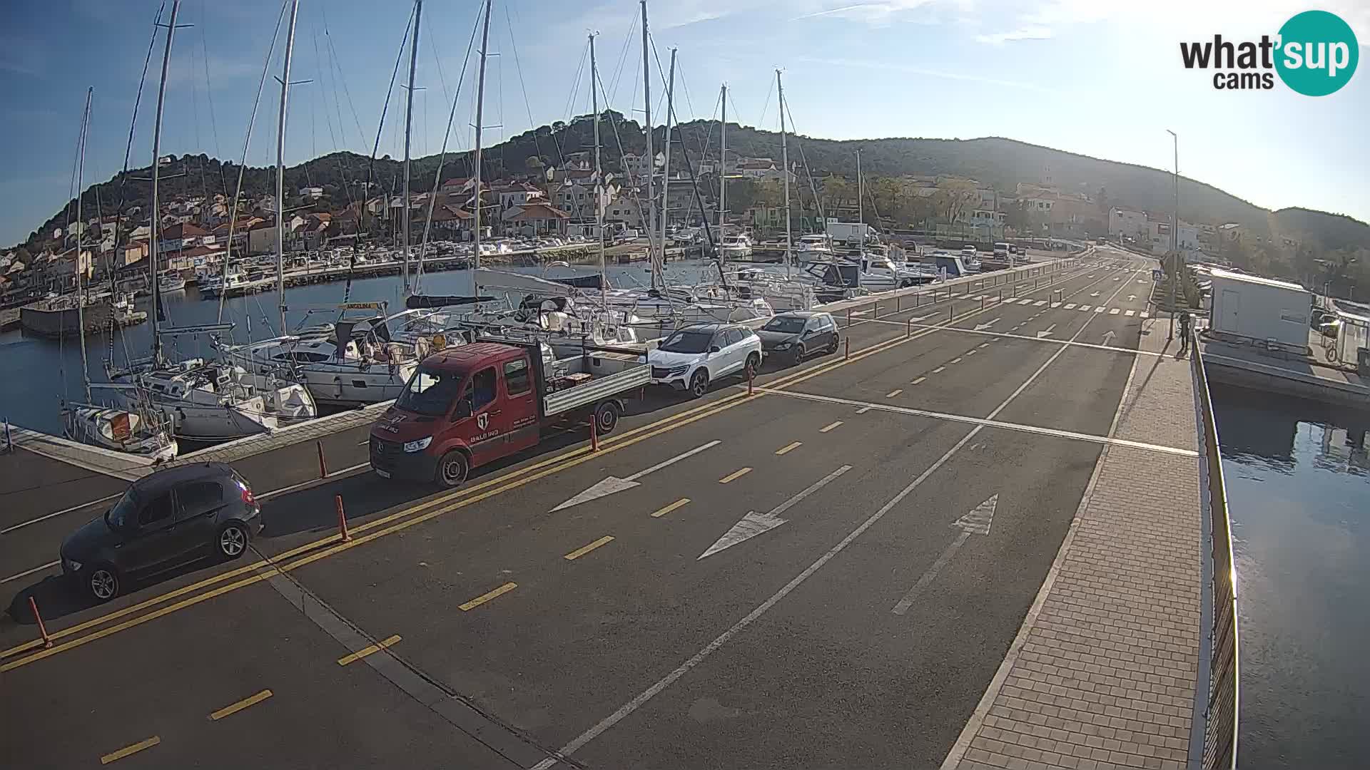 Dalmacia Tkon Transportar- webcams Croacia