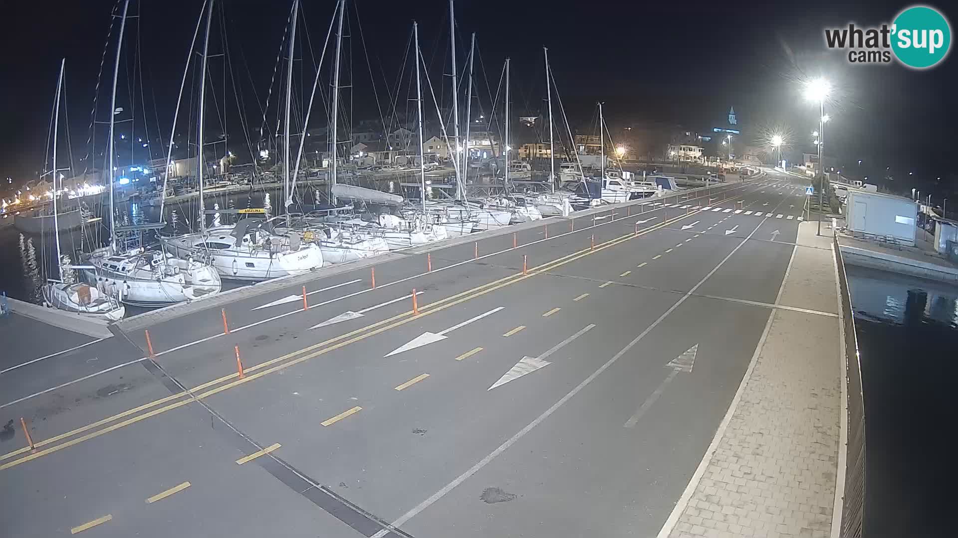 Dalmacia Tkon Transportar- webcams Croacia