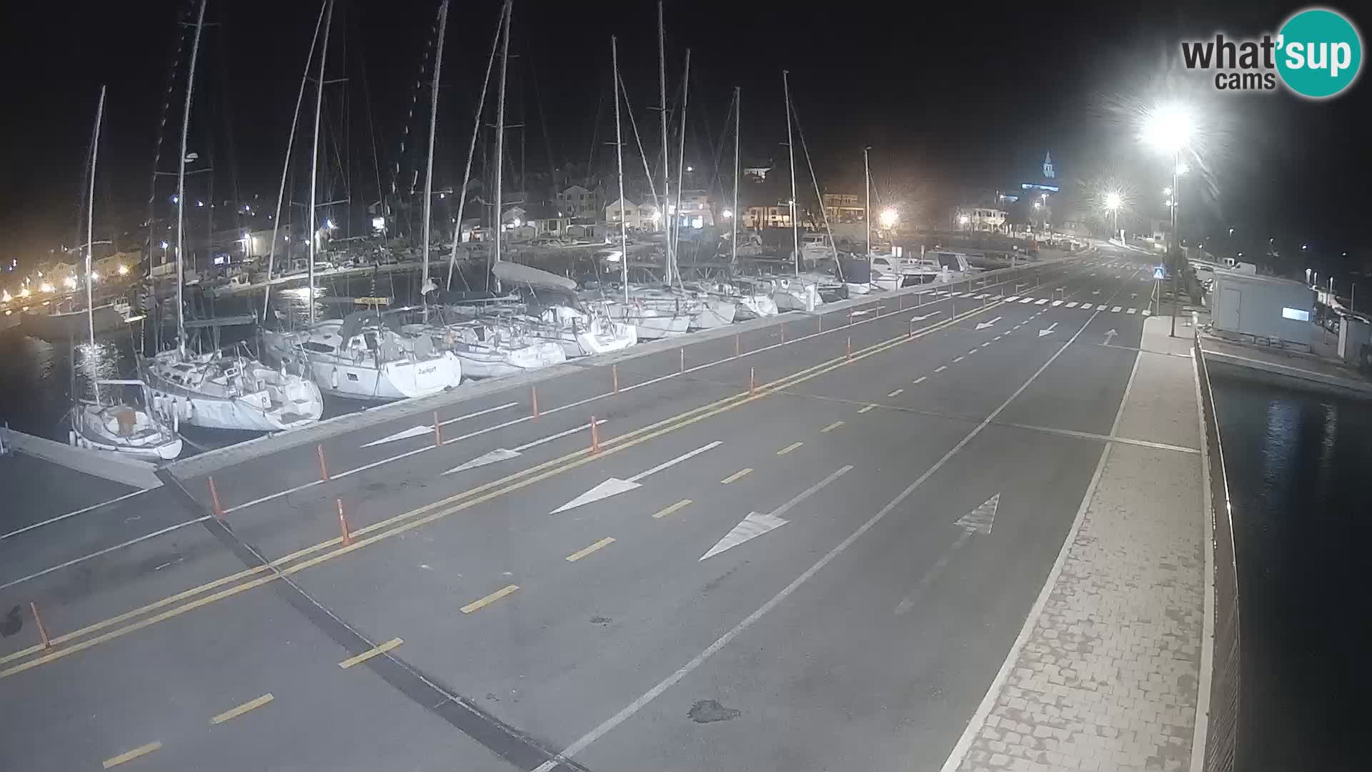 Dalmatia Tkon Ferry – webcams Croatia