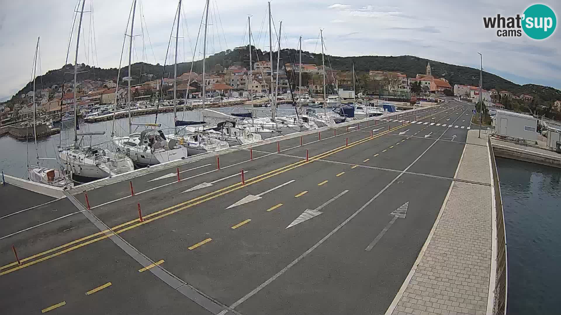 Dalmacia Tkon Transportar- webcams Croacia