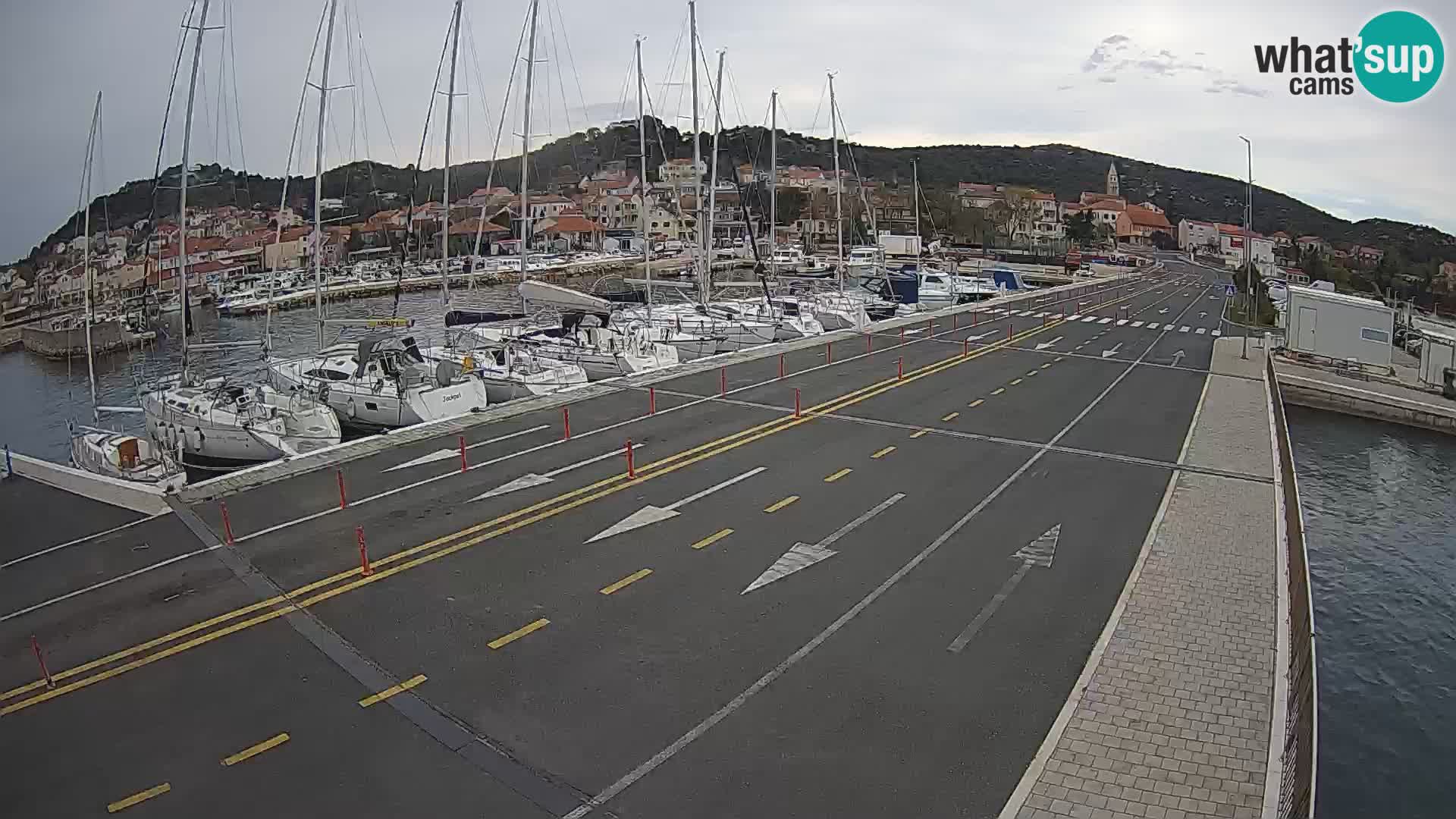 Dalmacia Tkon Transportar- webcams Croacia