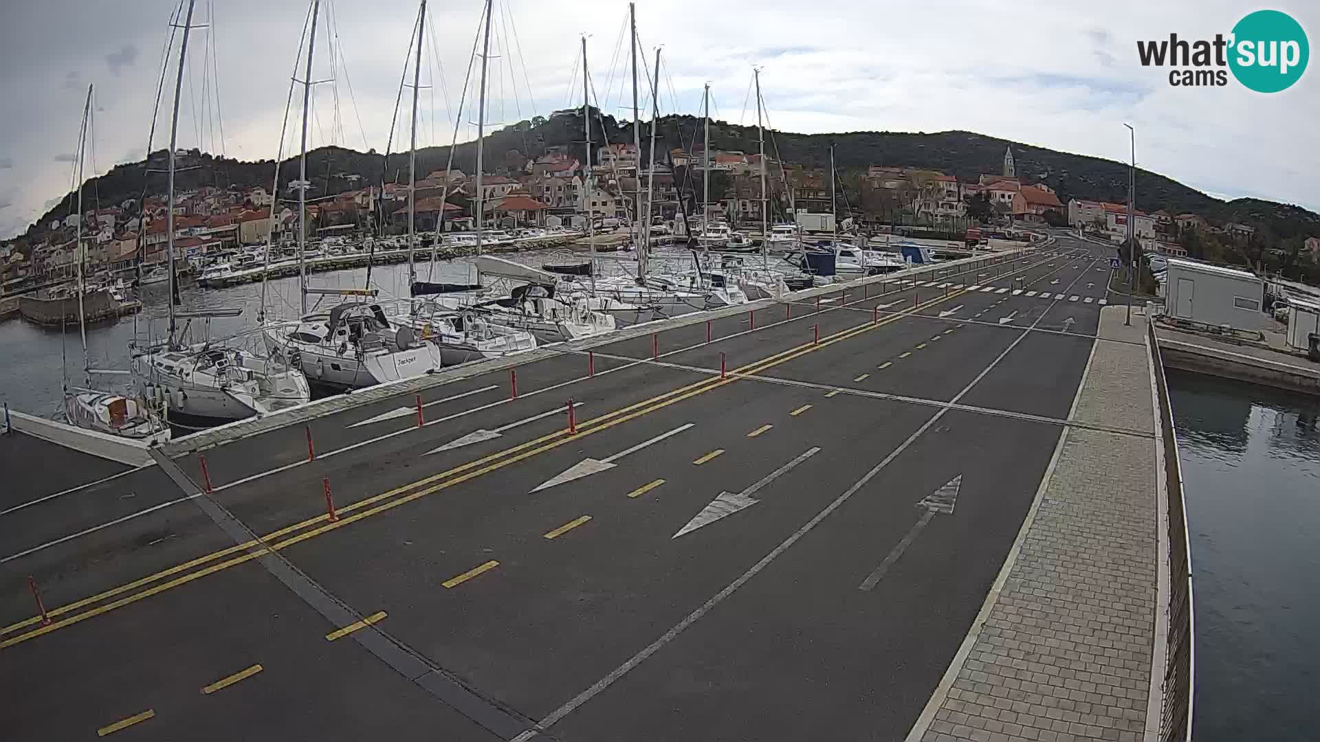 Dalmacia Tkon Transportar- webcams Croacia