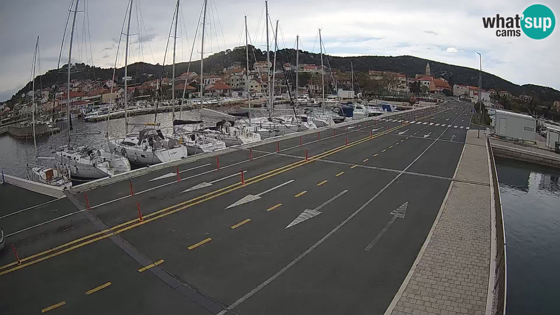 Dalmacija Trajekt Tkon – spletne kamere Hrvaška