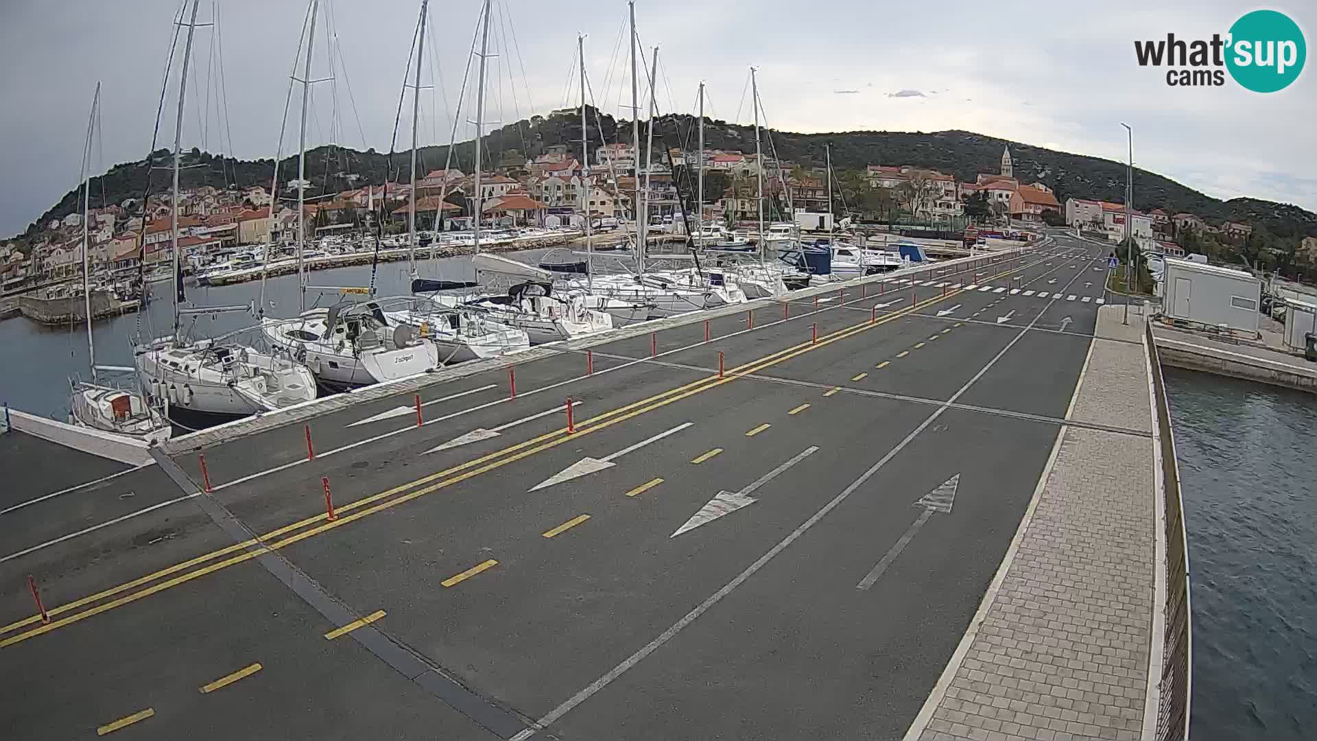 Dalmatia Tkon Ferry – webcams Croatia