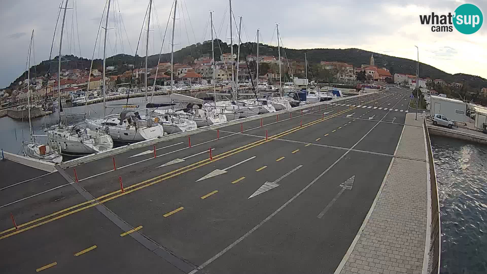 Dalmacia Tkon Transportar- webcams Croacia