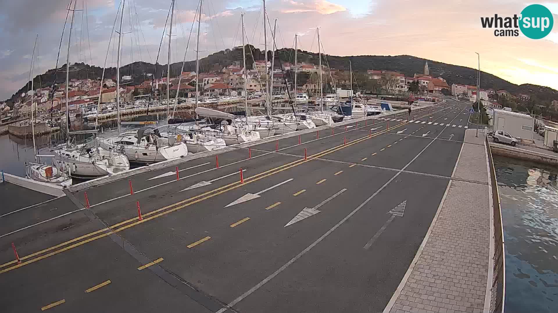 Dalmatie Tkon Traversier – webcams Croatie