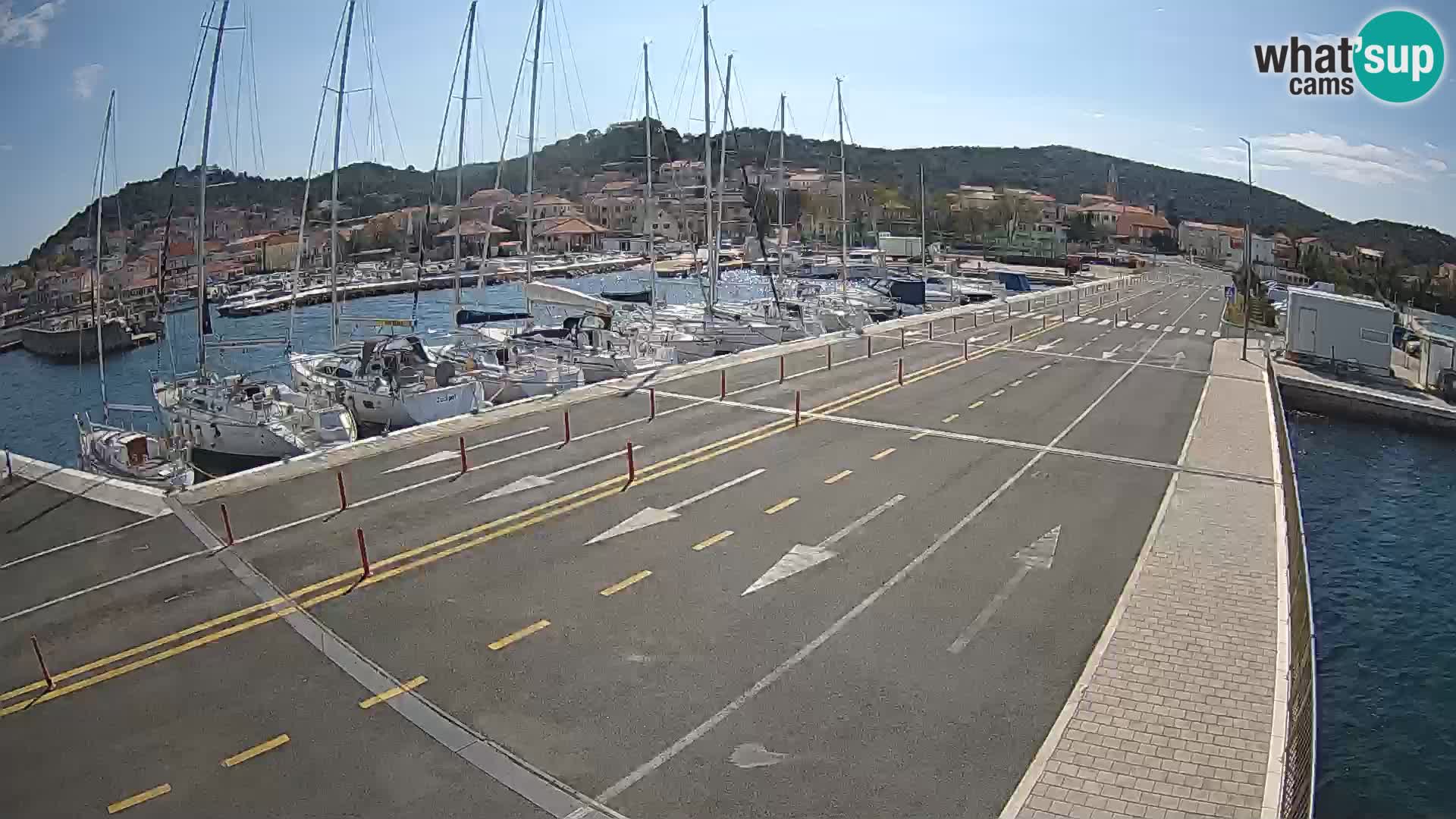 Dalmacia Tkon Transportar- webcams Croacia