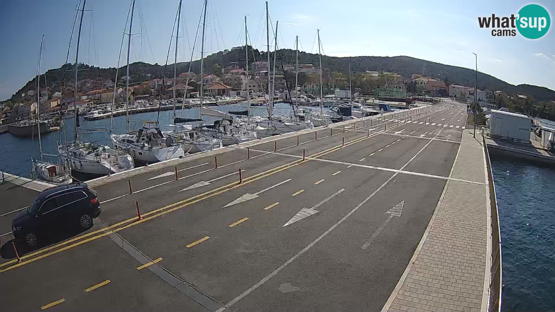 Dalmazia traghetto Tkon – webcam Croazia