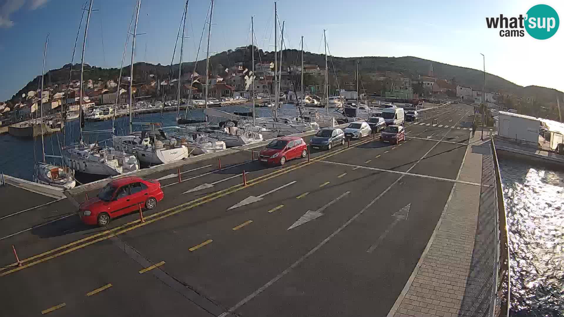 Dalmazia traghetto Tkon – webcam Croazia