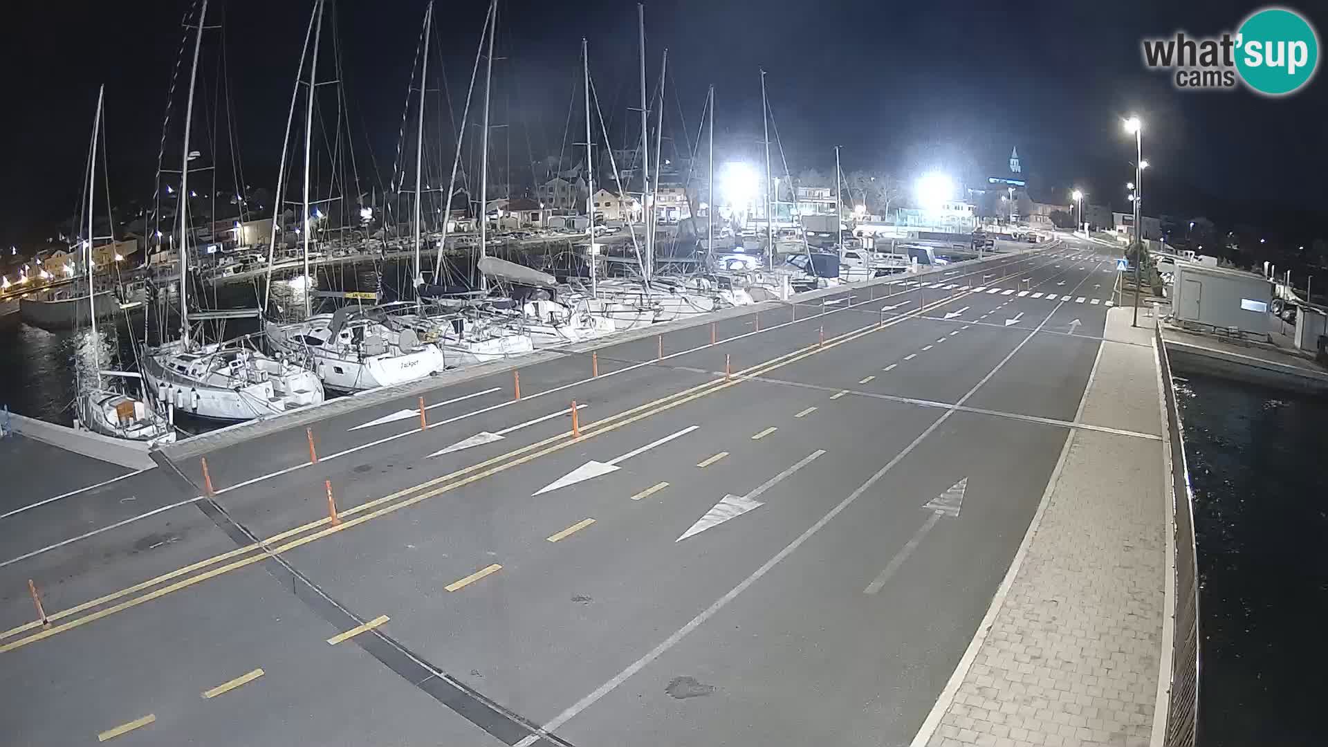 Dalmatia Tkon Ferry – webcams Croatia