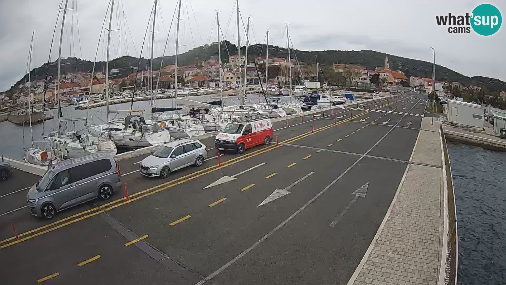Dalmacia Tkon Transportar- webcams Croacia