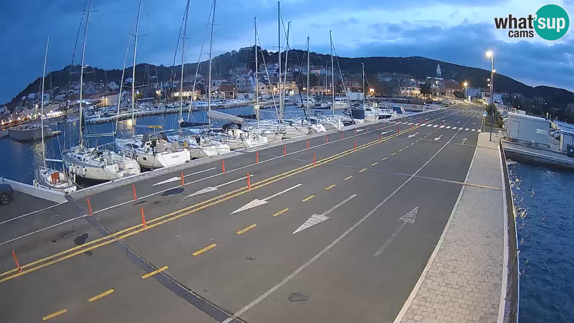 Dalmacia Tkon Transportar- webcams Croacia