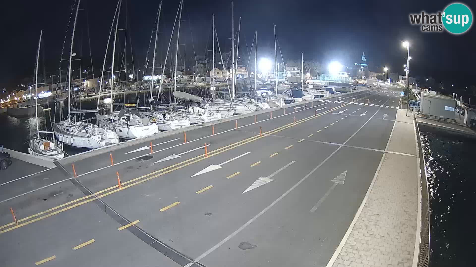 Dalmatia Tkon Ferry – webcams Croatia