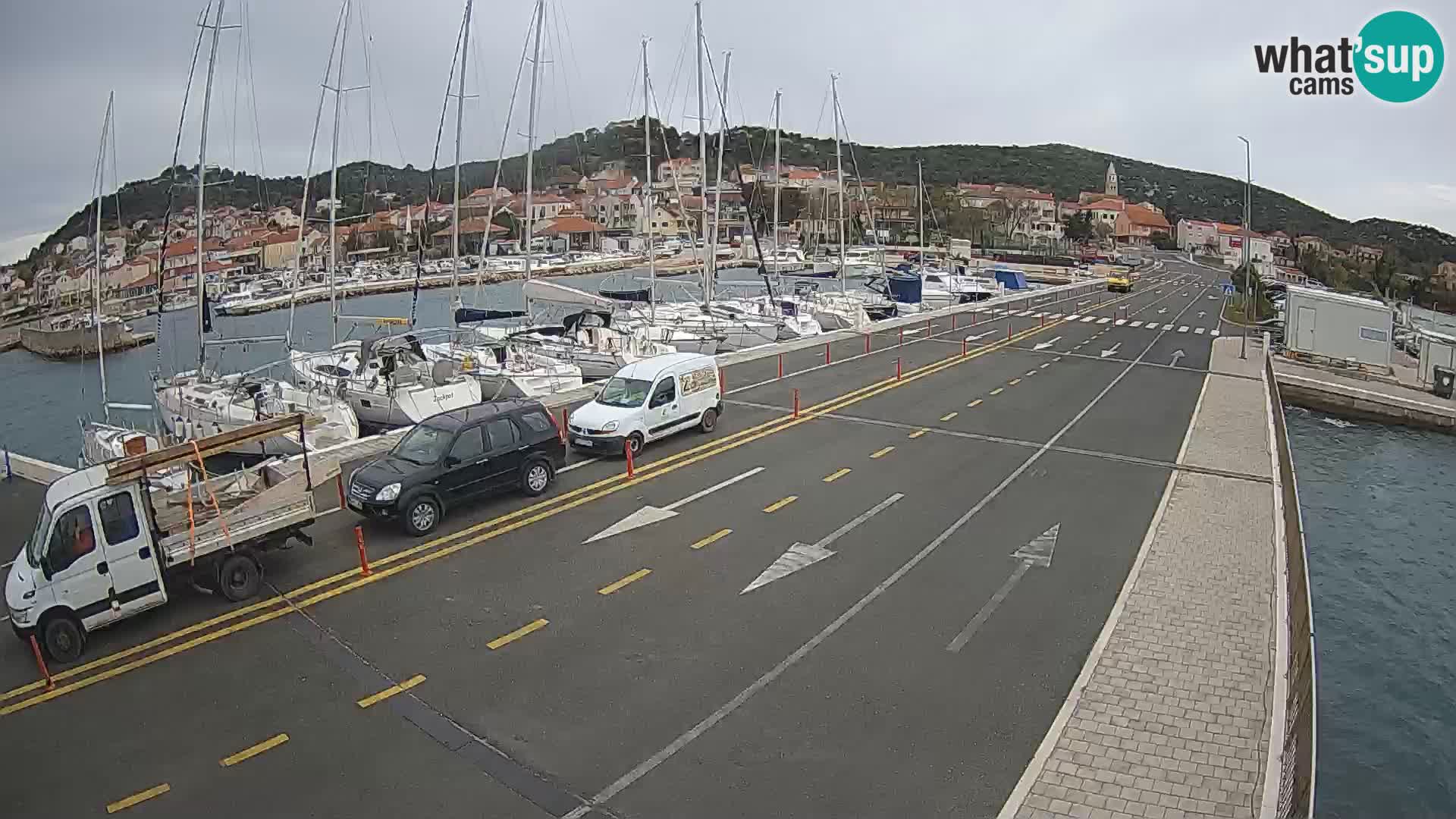 Dalmatia Tkon Ferry – webcams Croatia