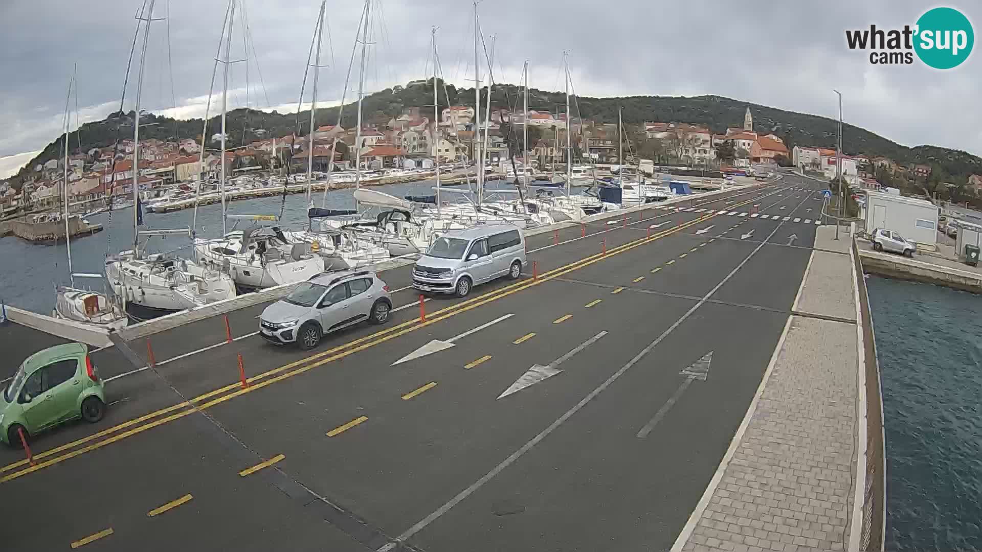 Dalmatia Tkon Ferry – webcams Croatia