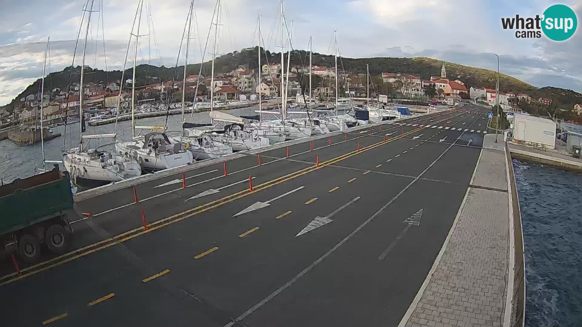 Dalmatia Tkon Ferry – webcams Croatia