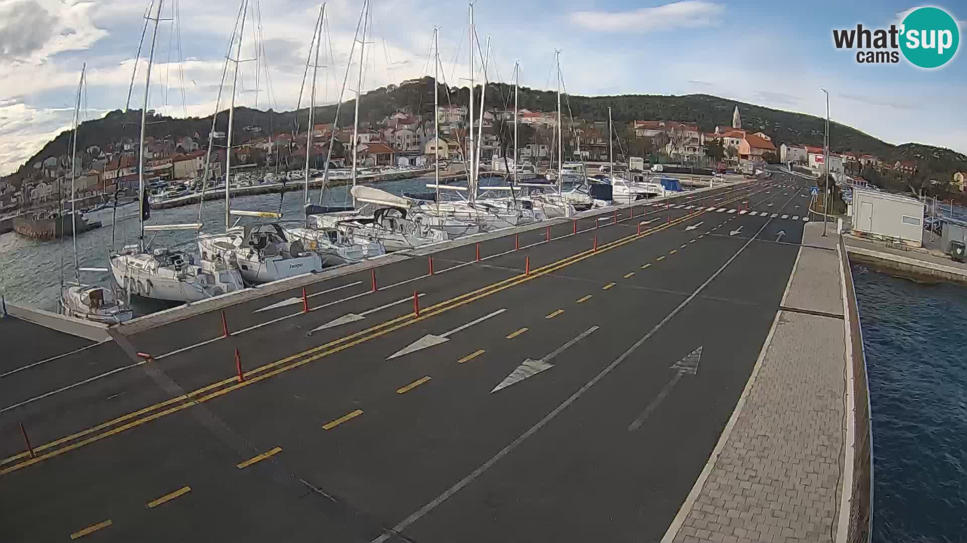 Dalmazia traghetto Tkon – webcam Croazia