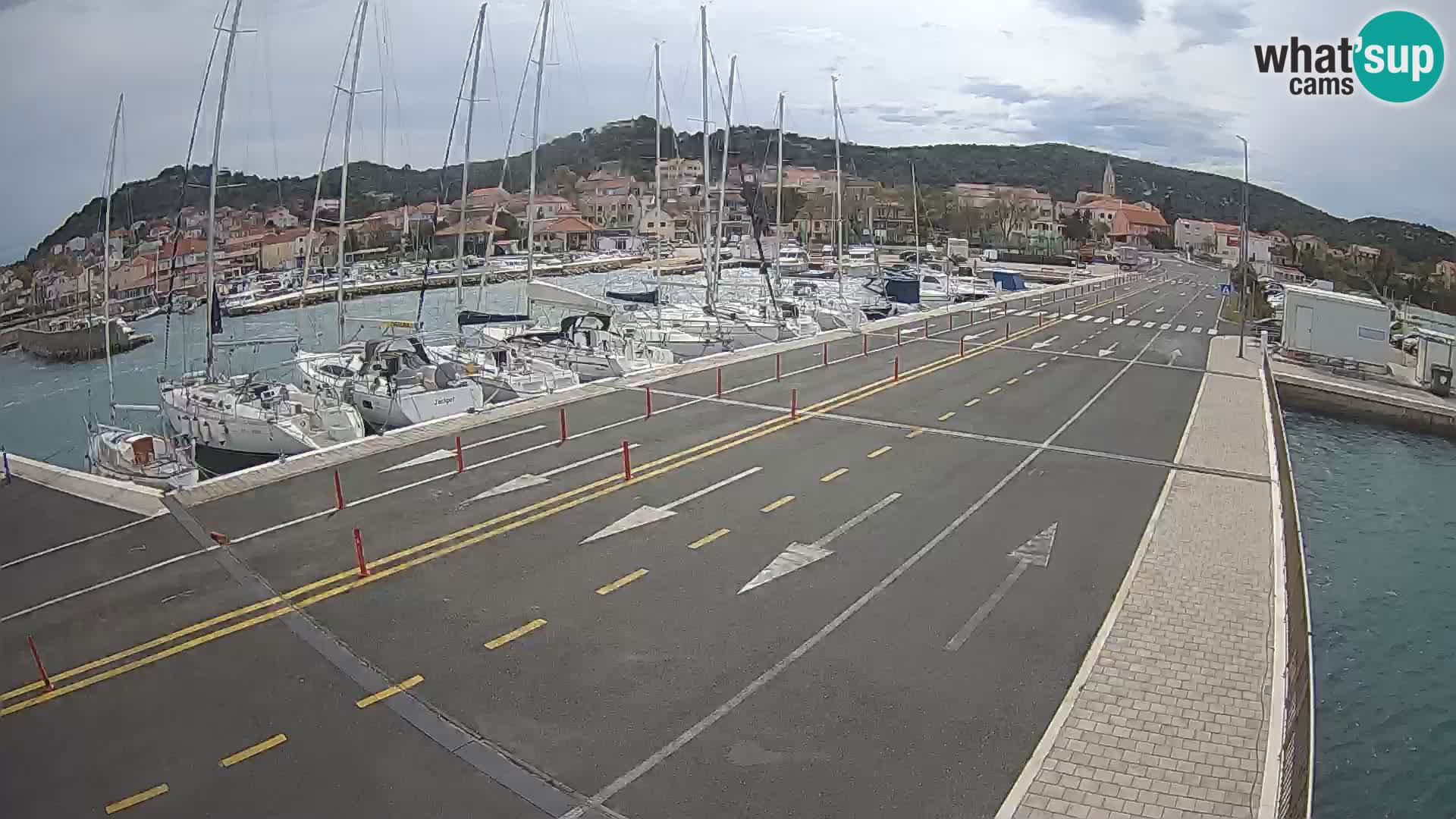 Dalmacia Tkon Transportar- webcams Croacia
