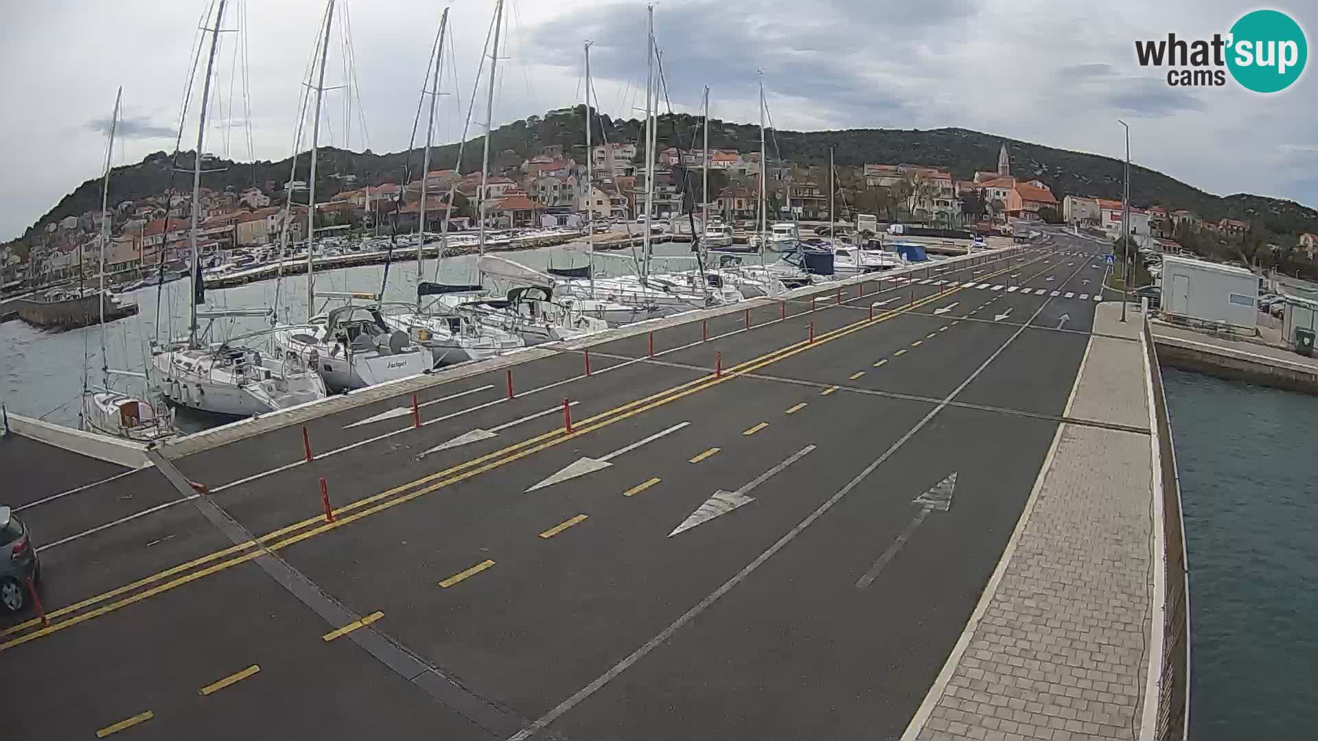 Dalmatia Tkon Ferry – webcams Croatia