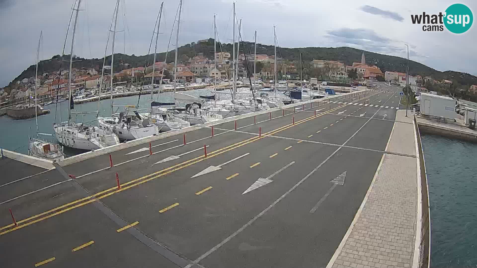 Dalmatie Tkon Traversier – webcams Croatie