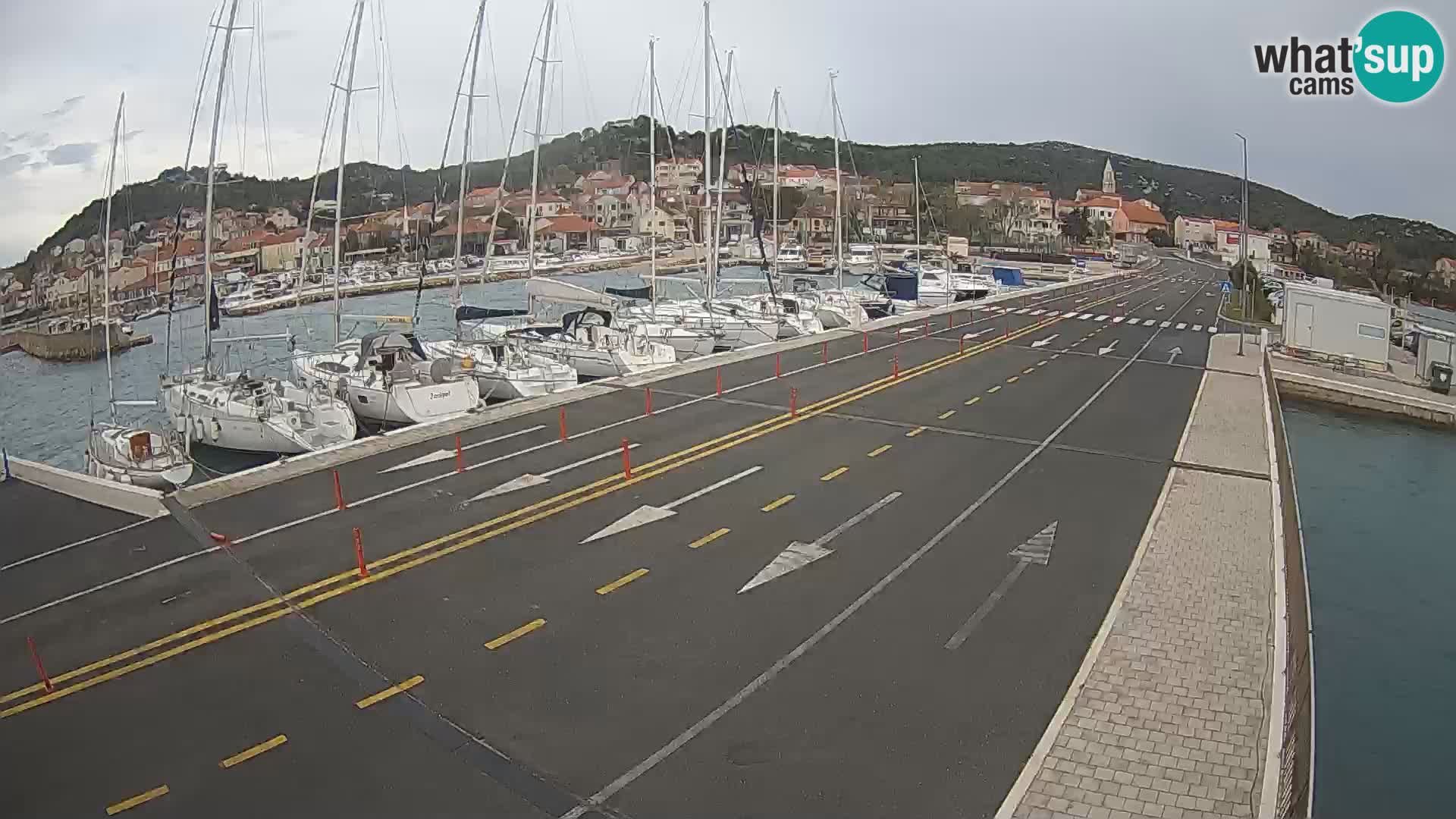 Dalmacija Trajekt Tkon – spletne kamere Hrvaška