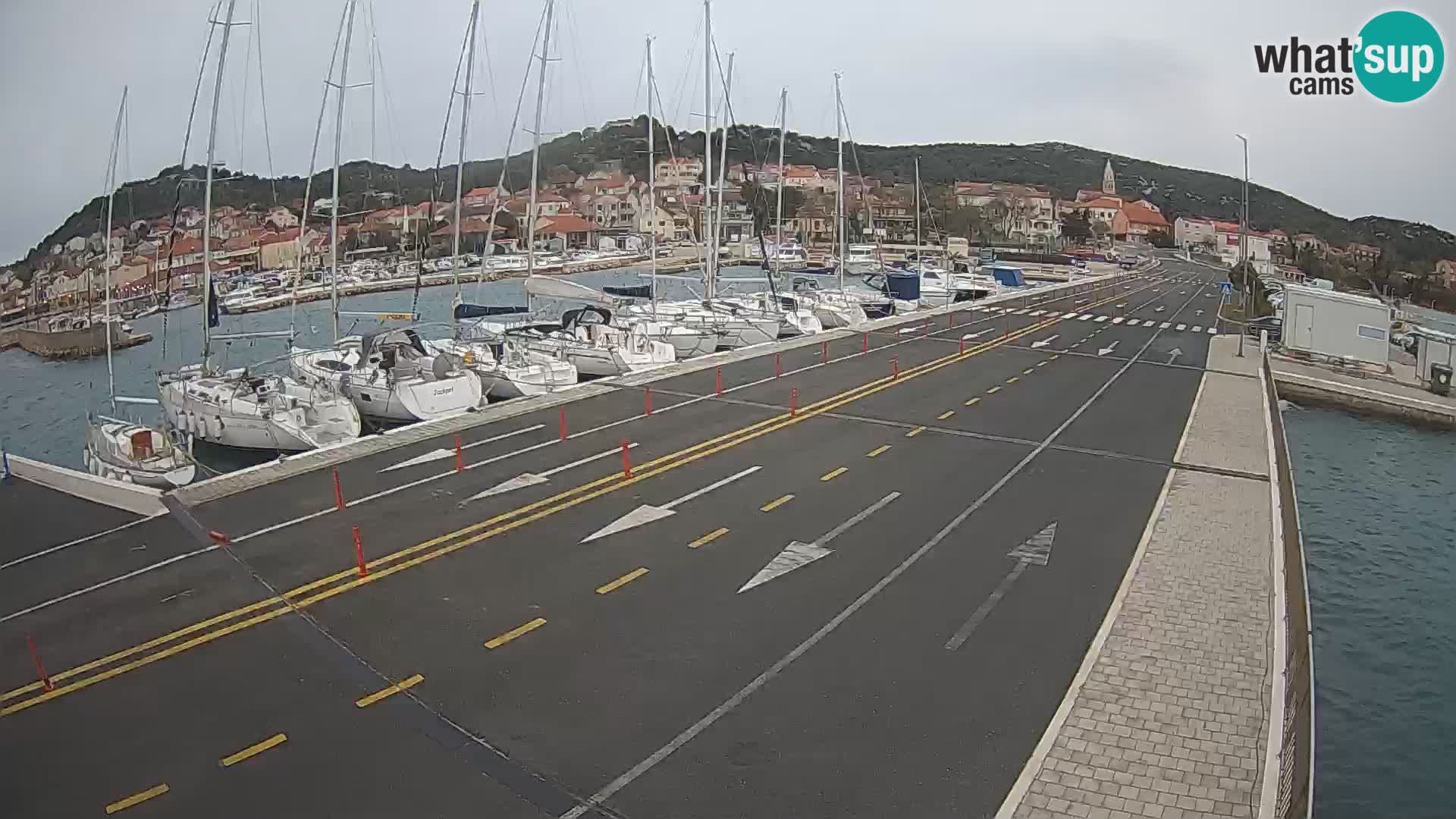 Dalmacija Trajekt Tkon – spletne kamere Hrvaška