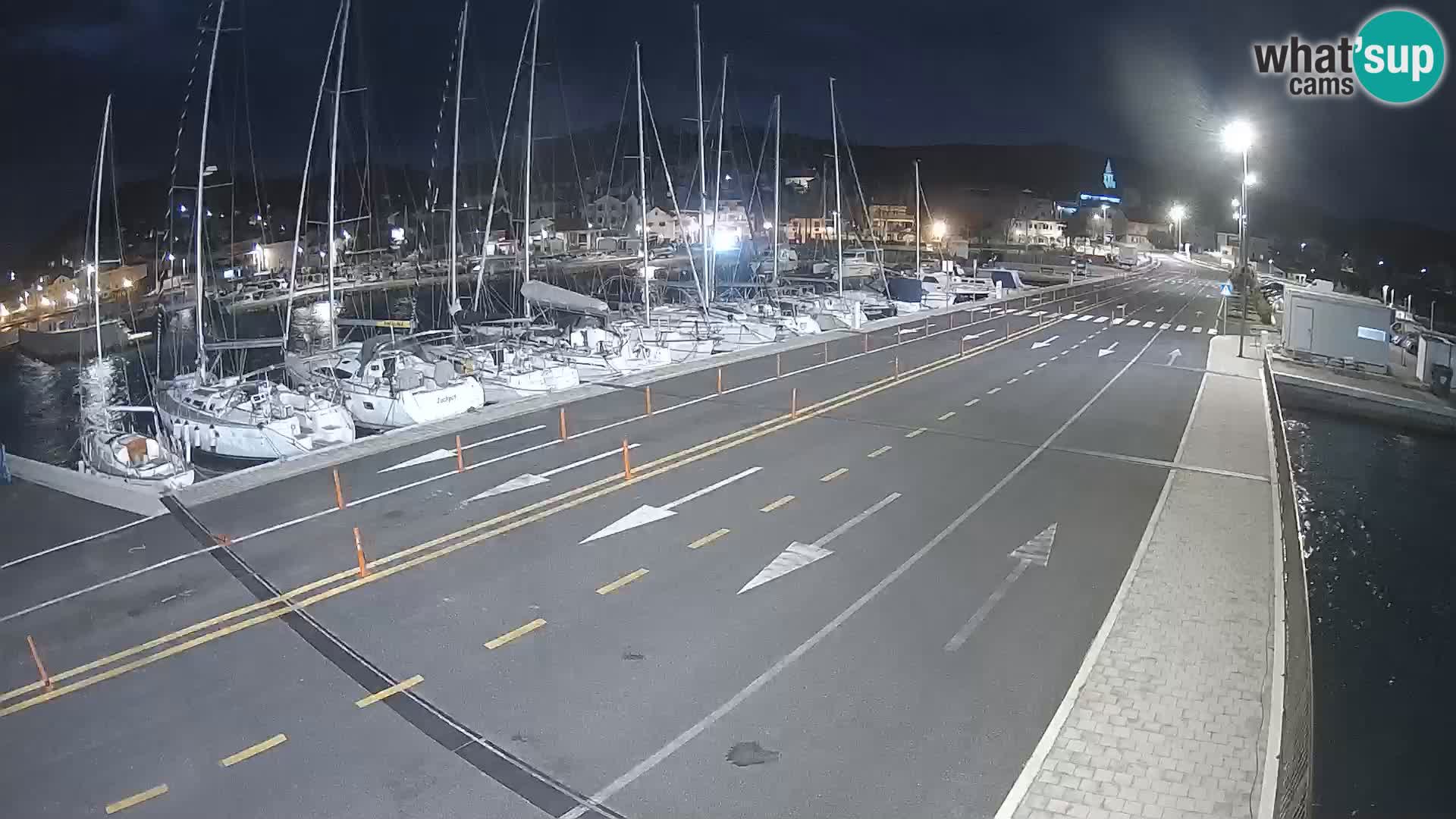 Dalmatie Tkon Traversier – webcams Croatie