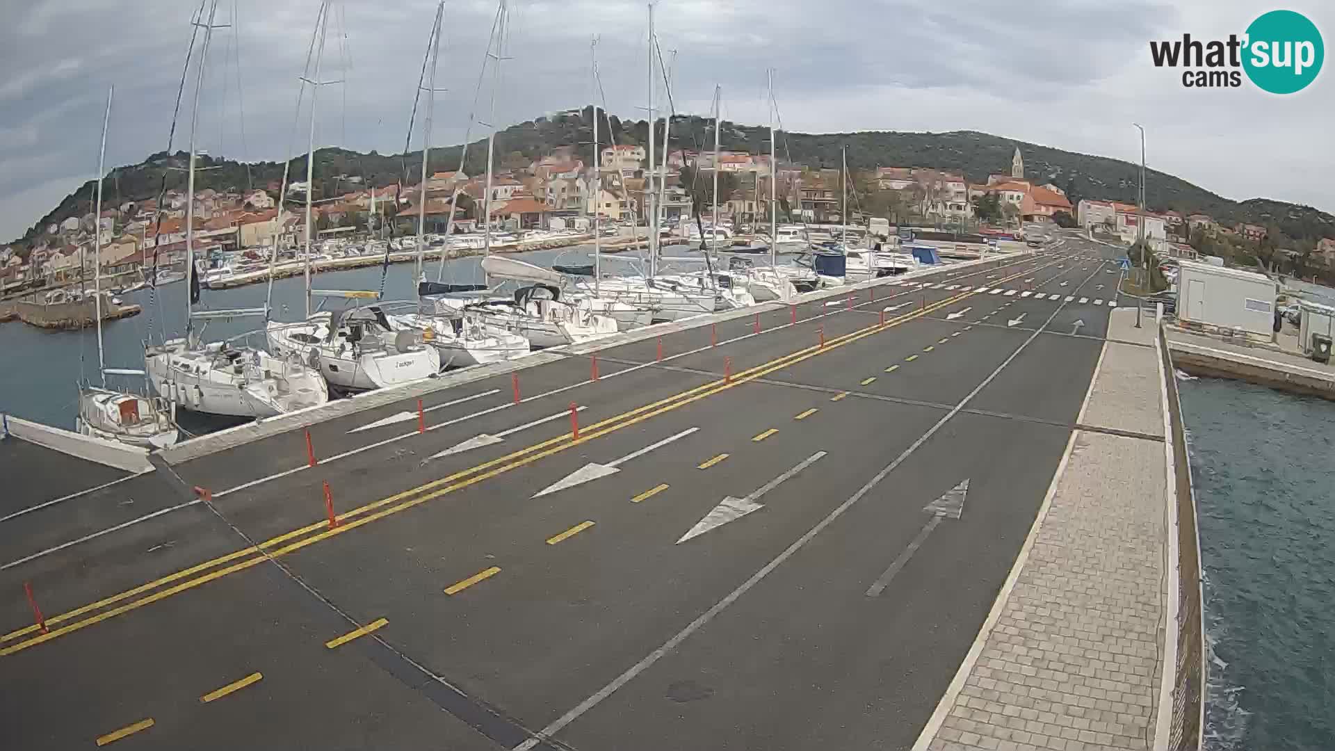 Dalmatia Tkon Ferry – webcams Croatia