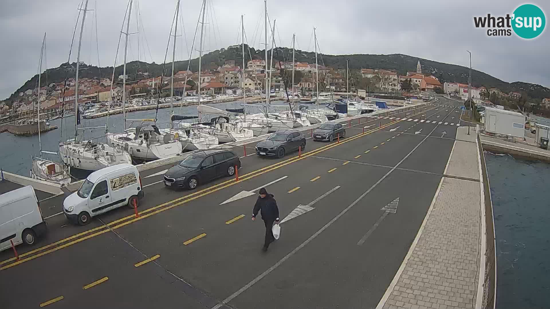 Dalmacija Trajekt Tkon – spletne kamere Hrvaška