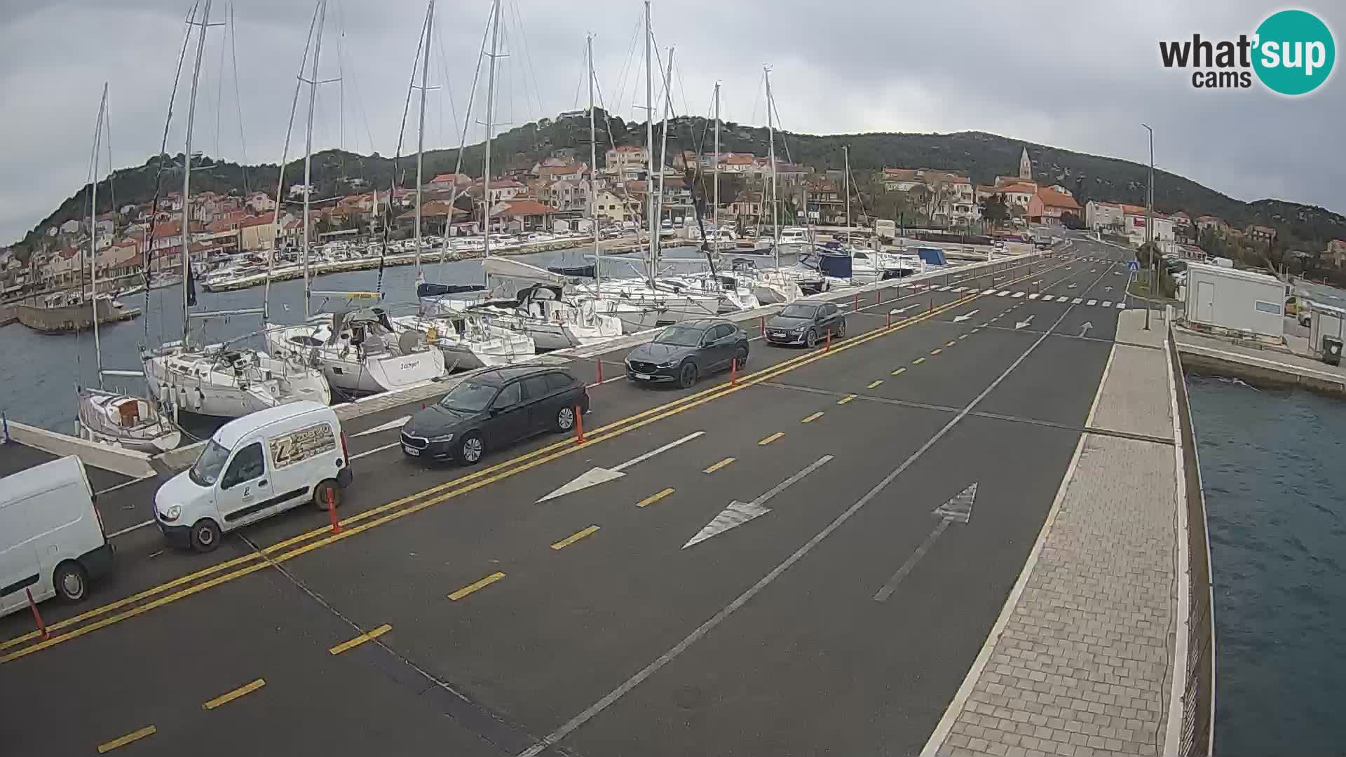 Dalmatia Tkon Ferry – webcams Croatia