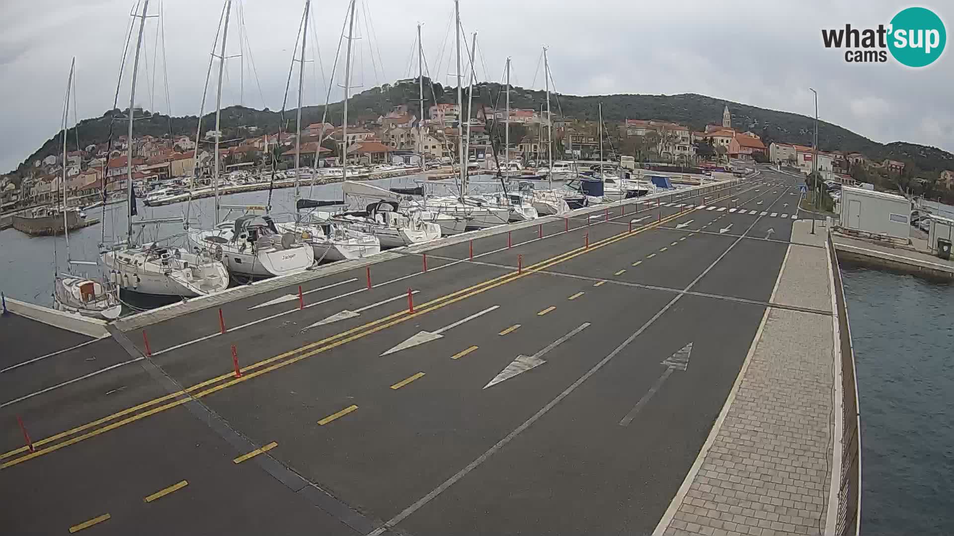 Dalmacija Trajekt Tkon – spletne kamere Hrvaška