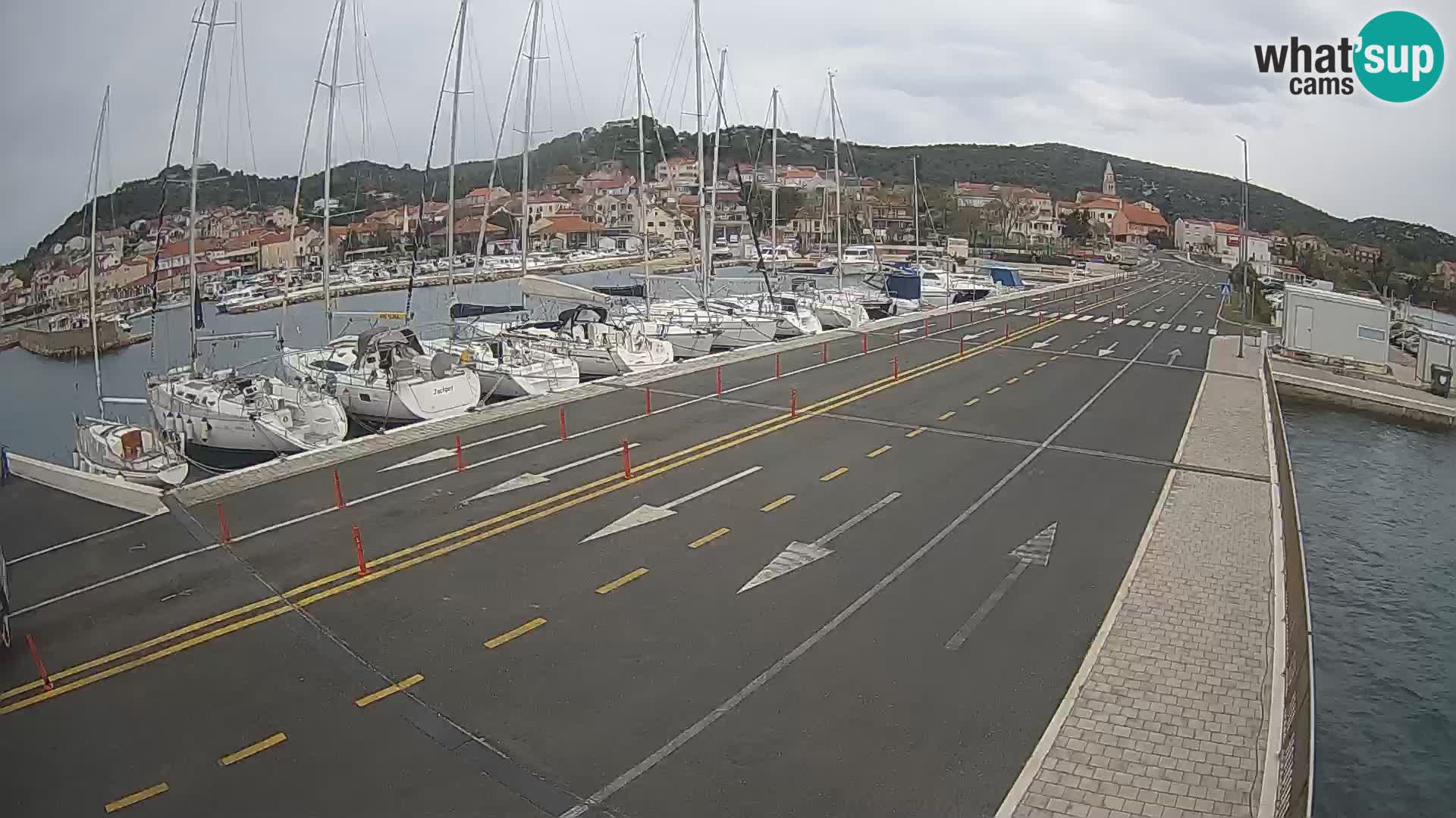 Dalmacija Trajekt Tkon – spletne kamere Hrvaška