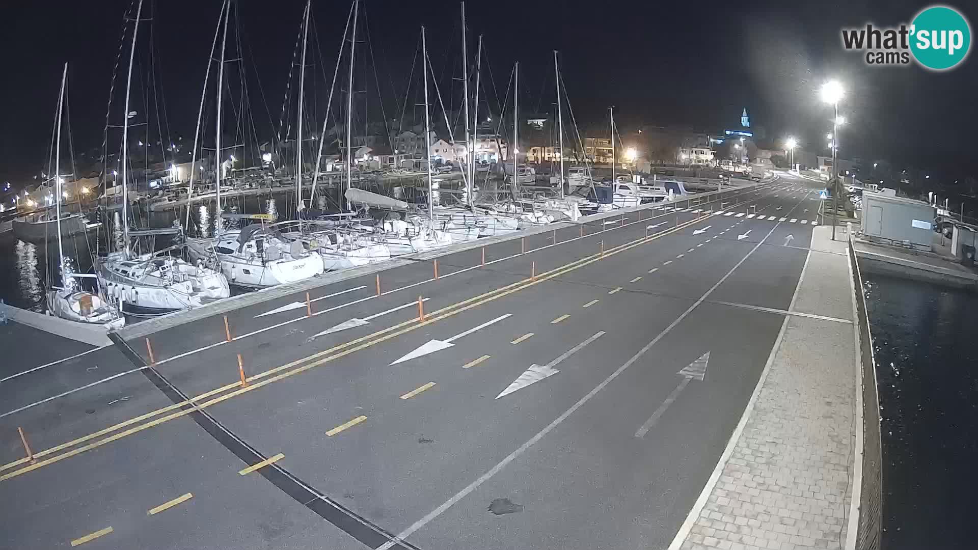 Dalmacija Trajekt Tkon – spletne kamere Hrvaška